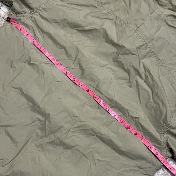 Nike Desert Tan Nylon Windbreaker Vintage 90s Y2K Full Zip Jacket Size XL - Picture 7 of 10